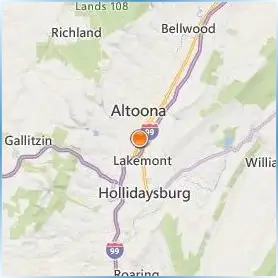 YTI Career Institute Altoona Location Map YTI Career Institute Altoona Location Map