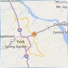 YTI Career Institute York Location Map