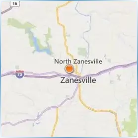 Zane State College Location Map Zane State College Location Map